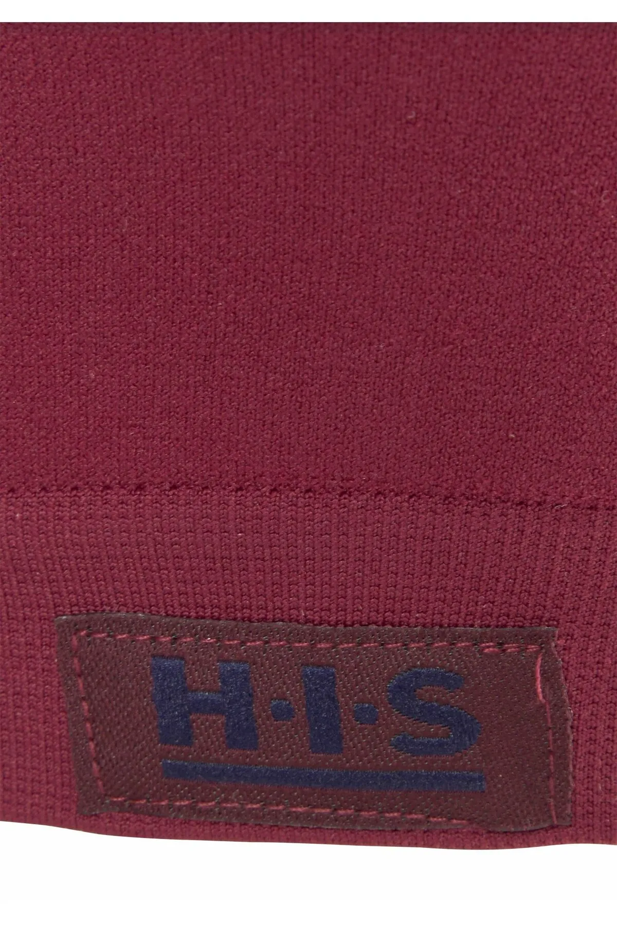 HIS  Sport-BH - Schwarz - Unifarben