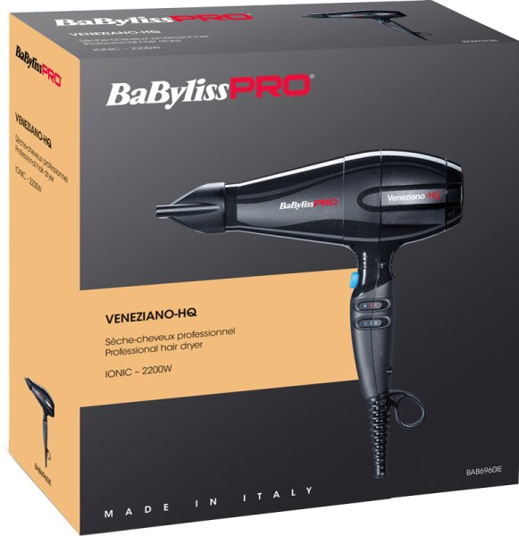 BaByliss Pro Veneziano Ionic 2200 Watt Haartrockner