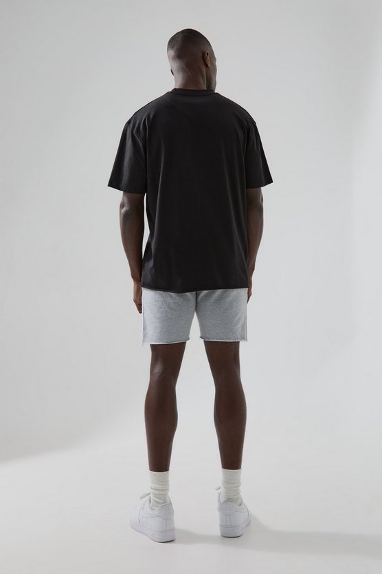 Man Active T-Shirt mit Los Angeles Lift Club Print