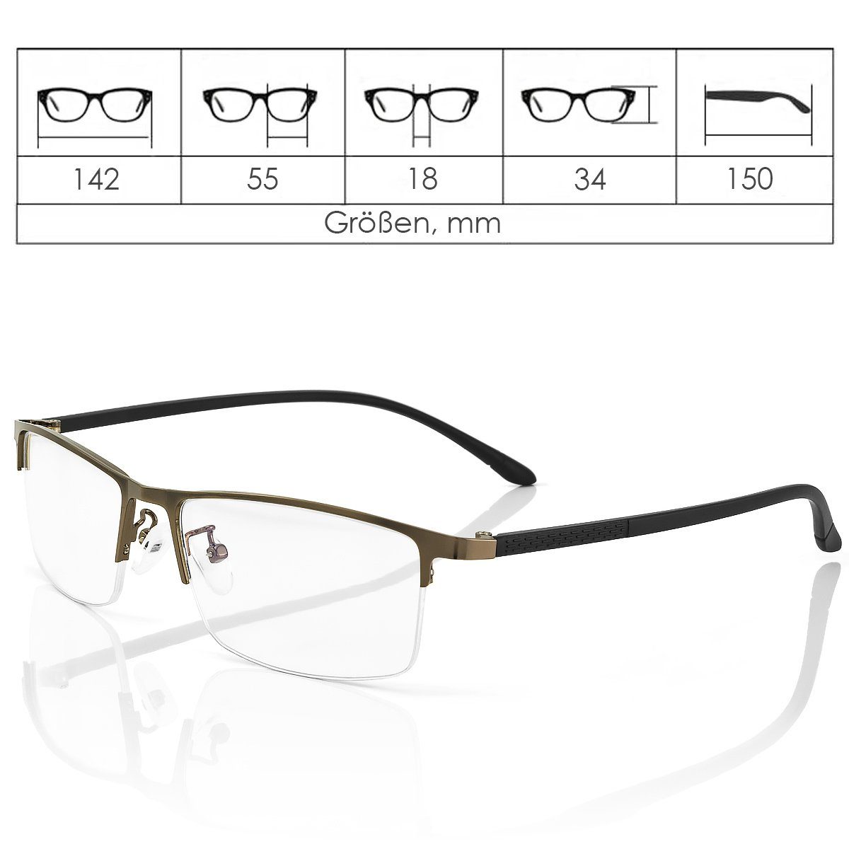 MidGard Arbeitsschutzbrille Computer Brille