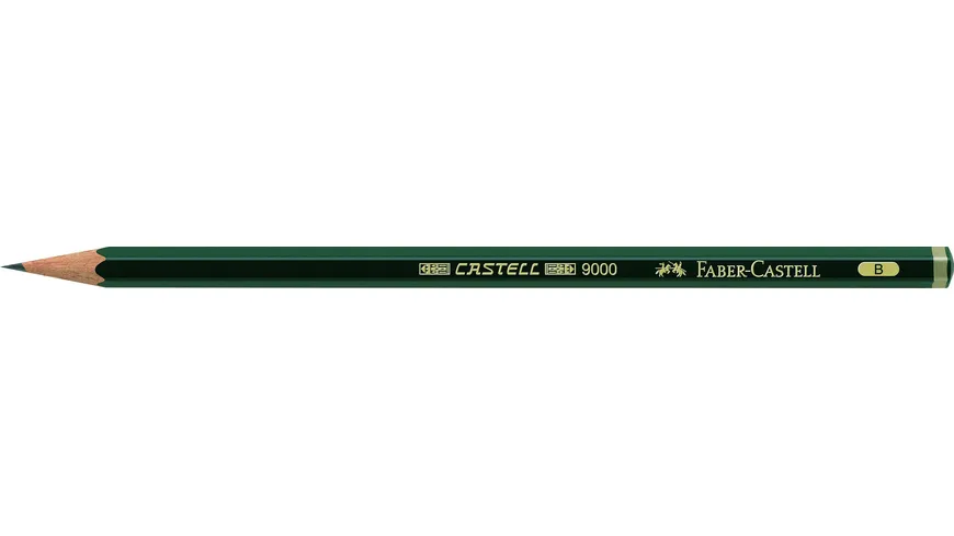 FABER-CASTELL Bleistift CASTELL 9000 B