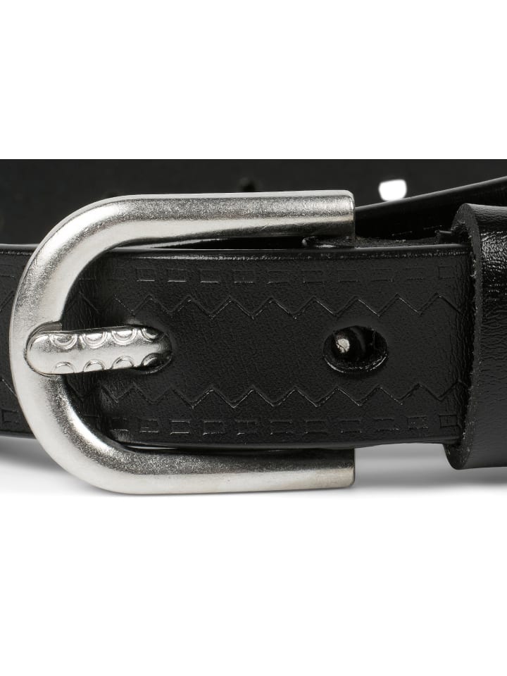 styleBREAKER Gürtel in Schwarz günstig kaufen
