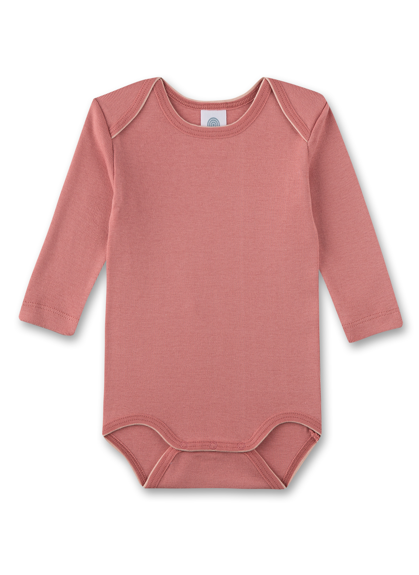 Baby-Body langarm (Dreierpack)Beige