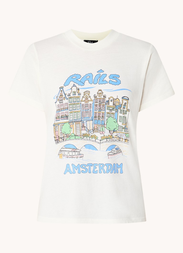 Rails Boyfriend T-shirt with logo print