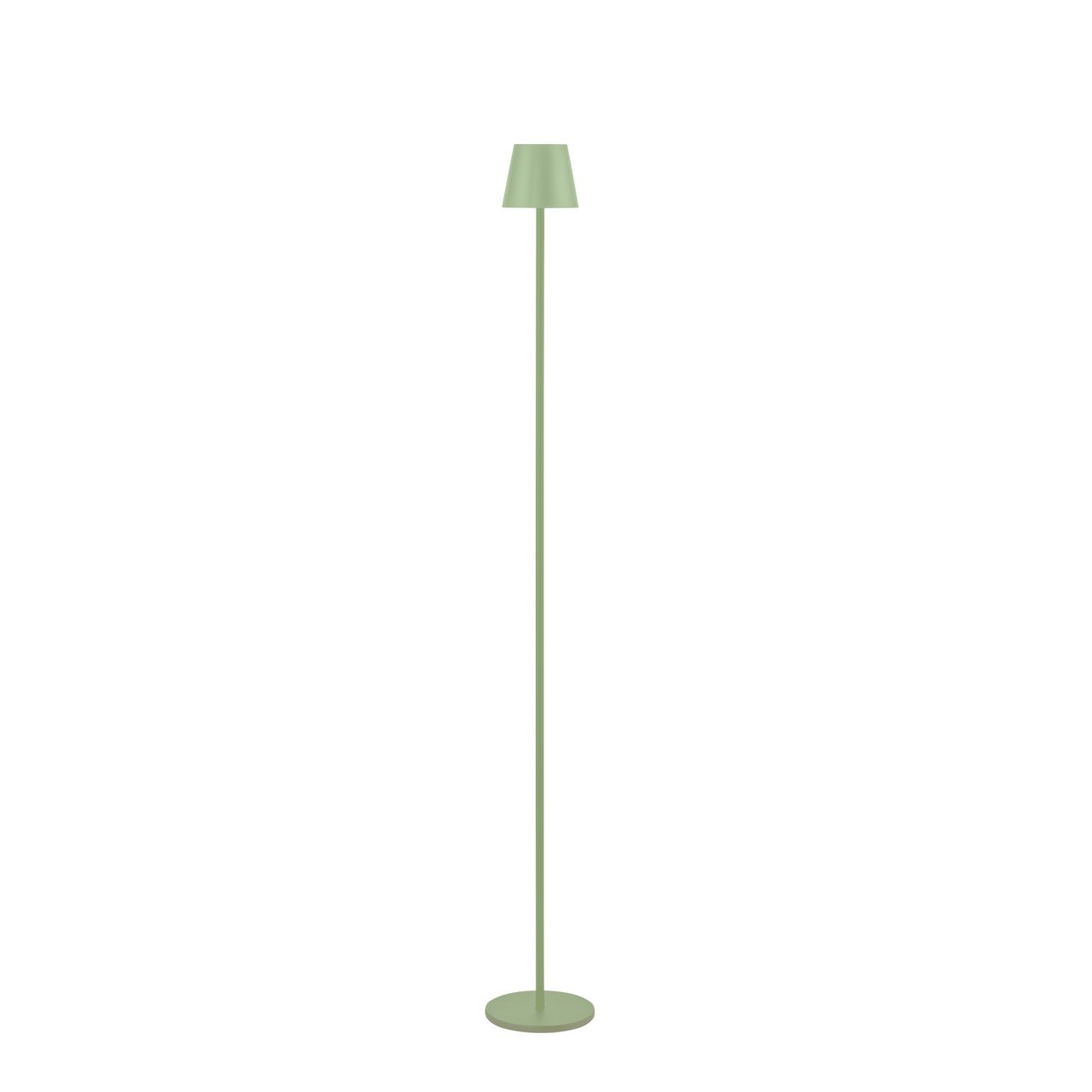JUST LIGHT Akku-Stehleuchte EURIA, 1x LED-Board/2,50Watt/3000Kelvin, IP54, Grün