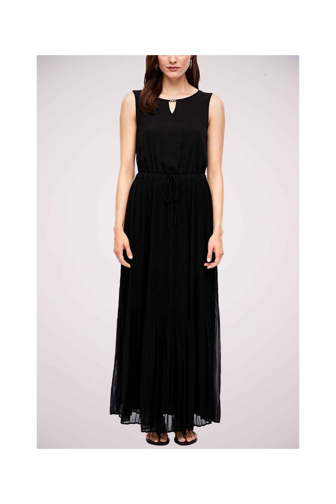 S Oliver Ensembles Robe Femme couleur noir