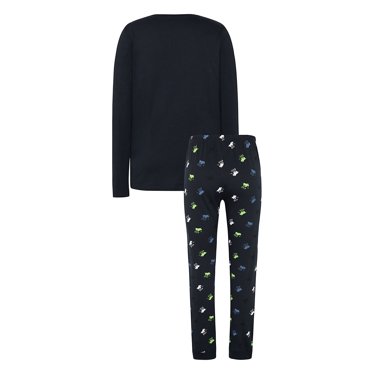 Pyjama im Set und Label-Look Schlafanzüge für Jungen