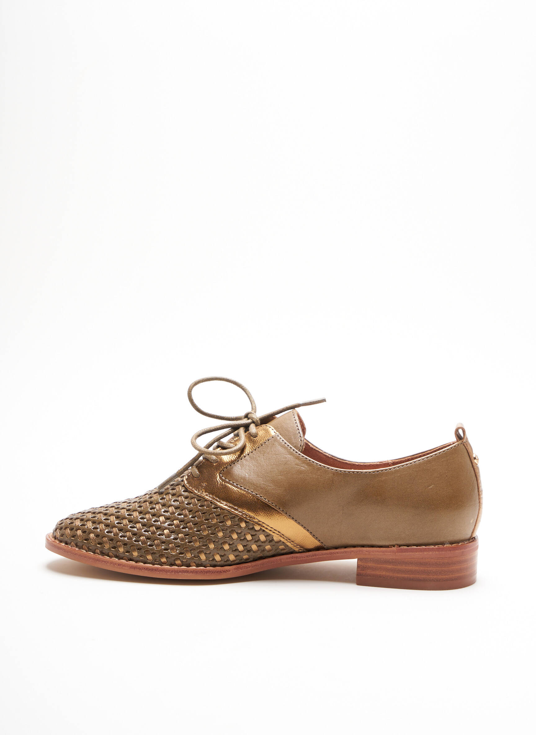Emilie Karston Derby Femme couleur vert