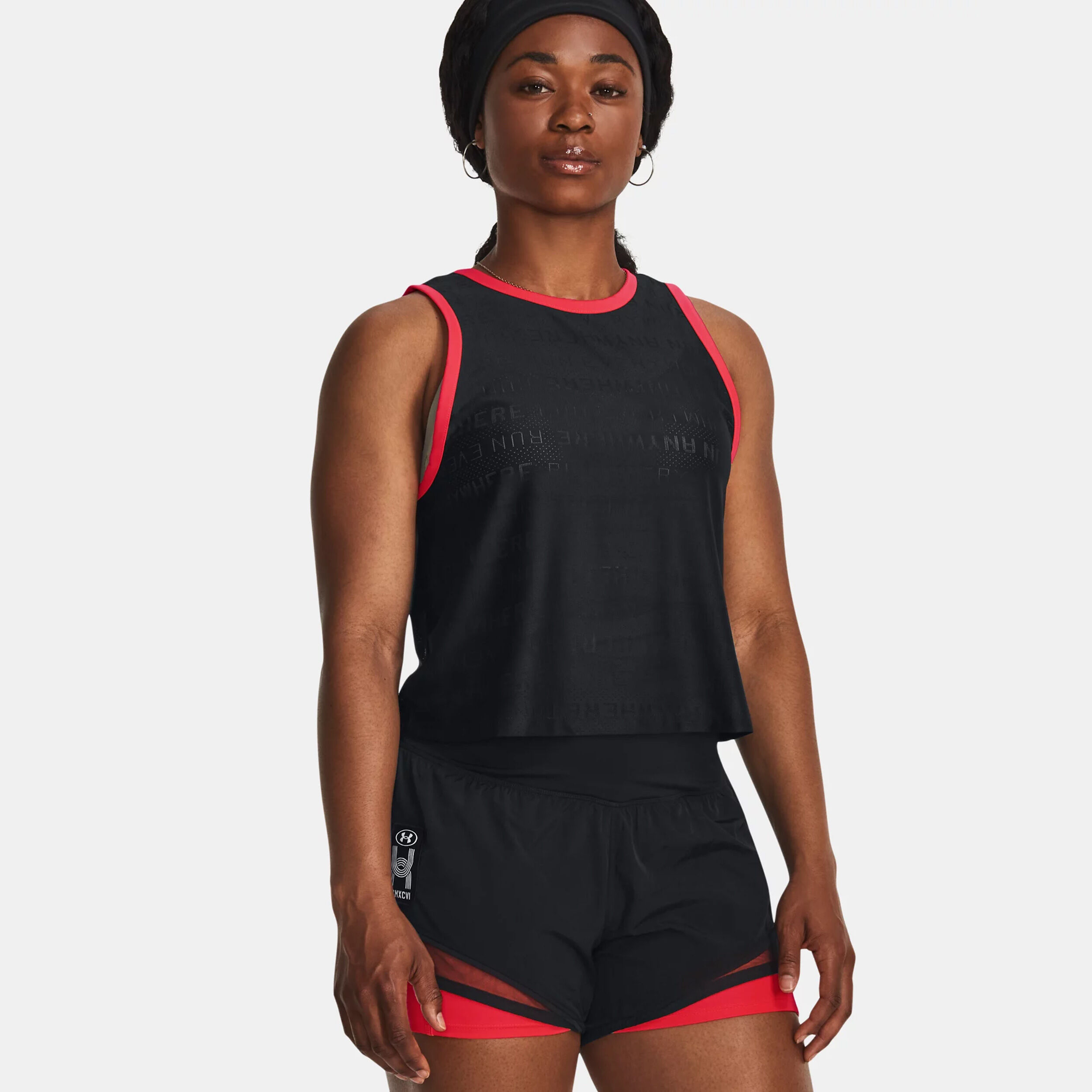 Run Everywhere Tank-Top Damen - Schwarz
