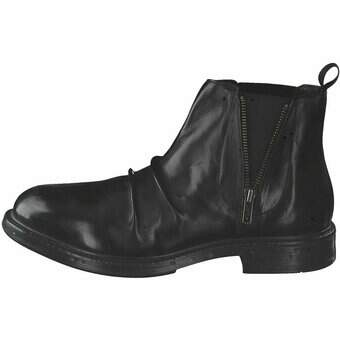 Leone Olampio Chelsea Boots in schwarz