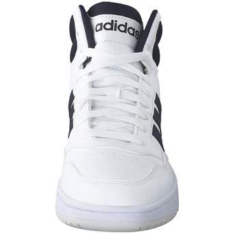 adidas Hoops 3.0 Mid Sneaker in weiß