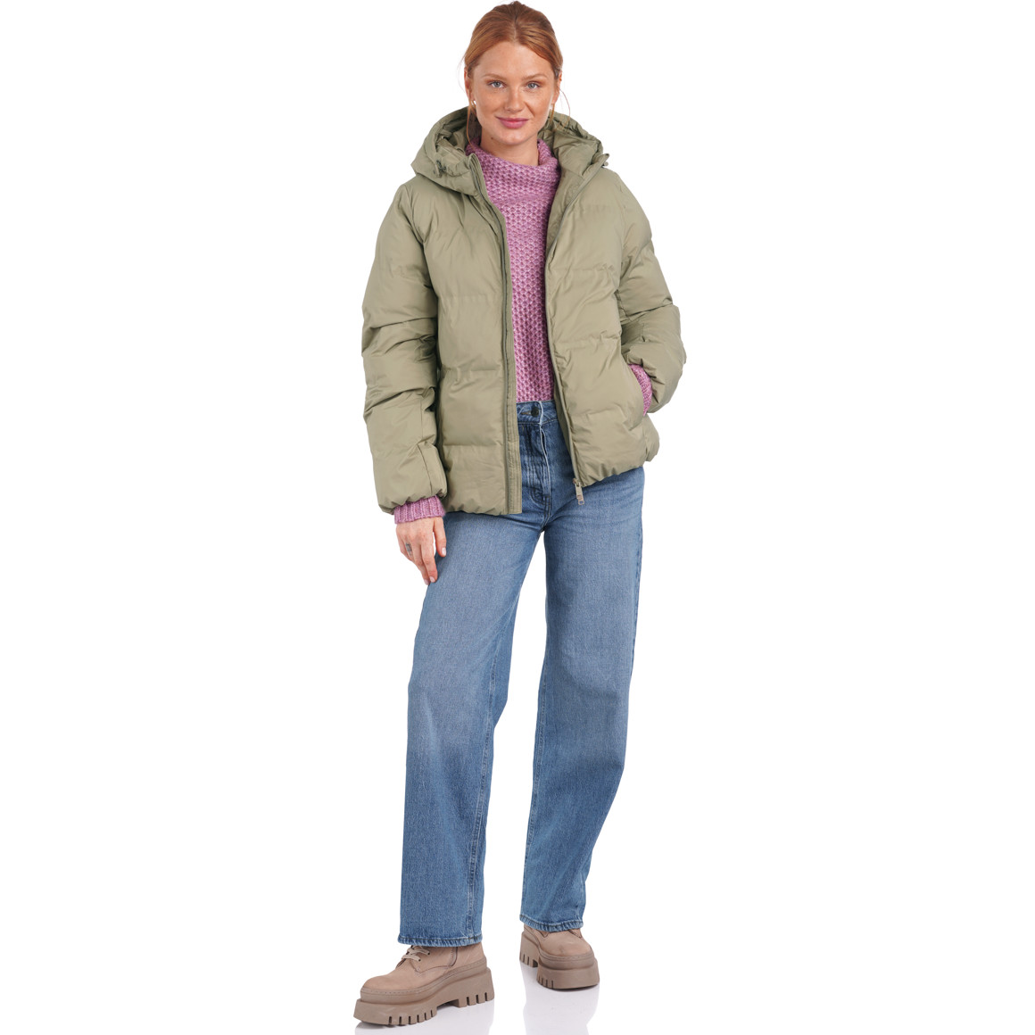 Damen Steppjacke kurz geschnitten