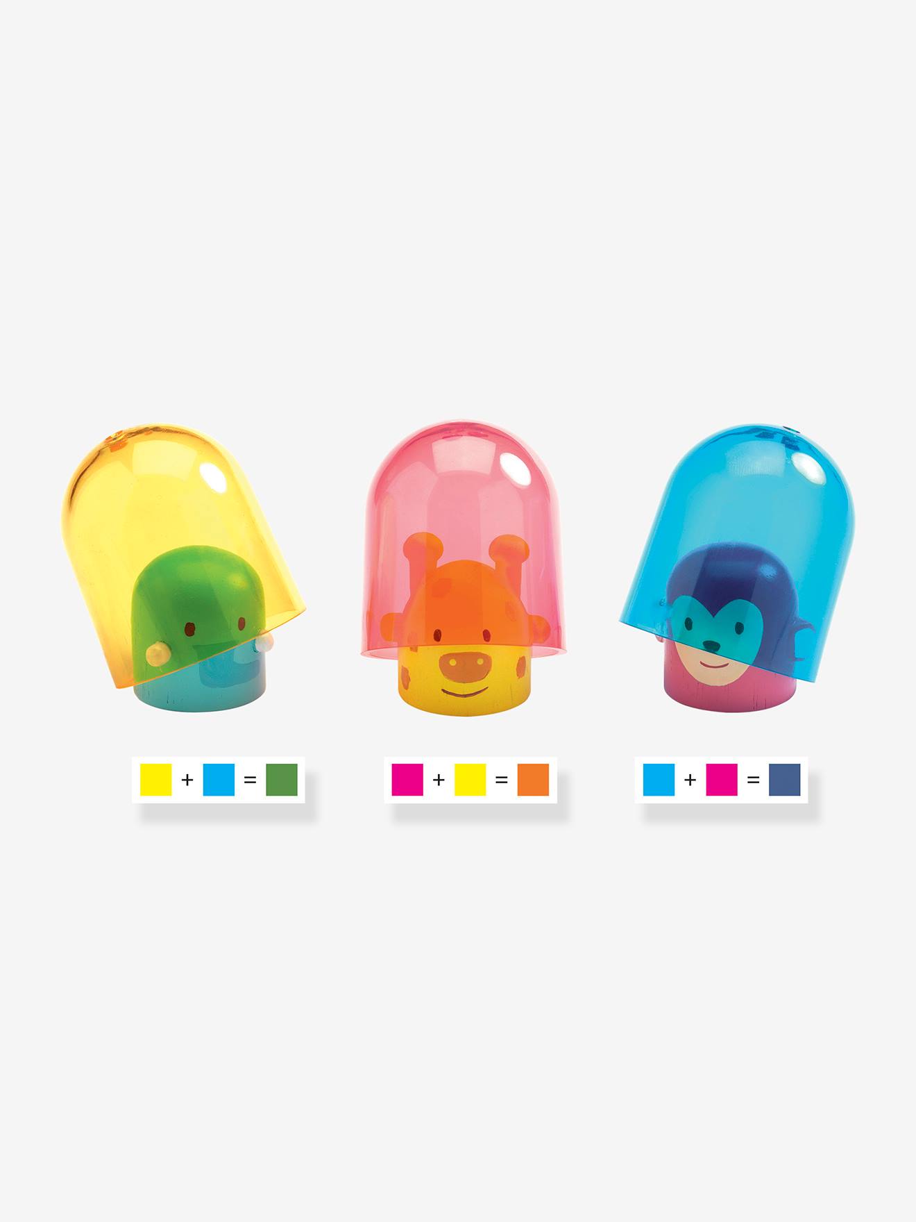 Djeco Nachzieh-Eisenbahn RAINBOW TRAIN DJECO - beige