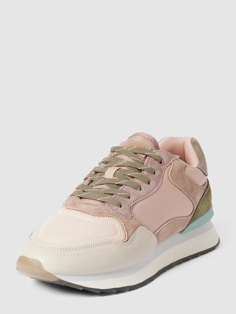 Sneaker im Colour-Blocking-Design Modell 'PARIS' in hellrosa