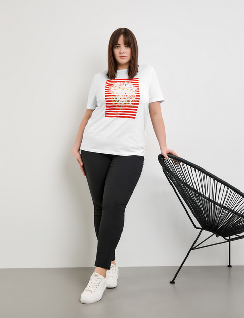 T-Shirt mit Frontprint