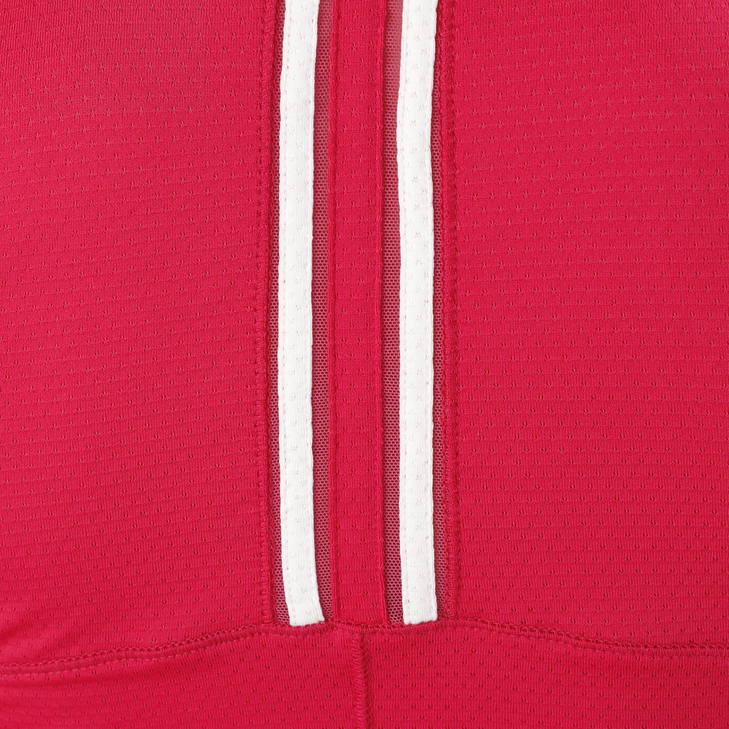 Pindot V-Neck Tank-Top Special Edition Damen - Pink, Weiß