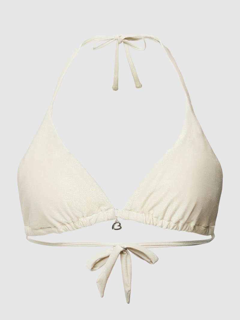 Bikini-Slip mit Effektgarn Modell 'RICO' in offwhite