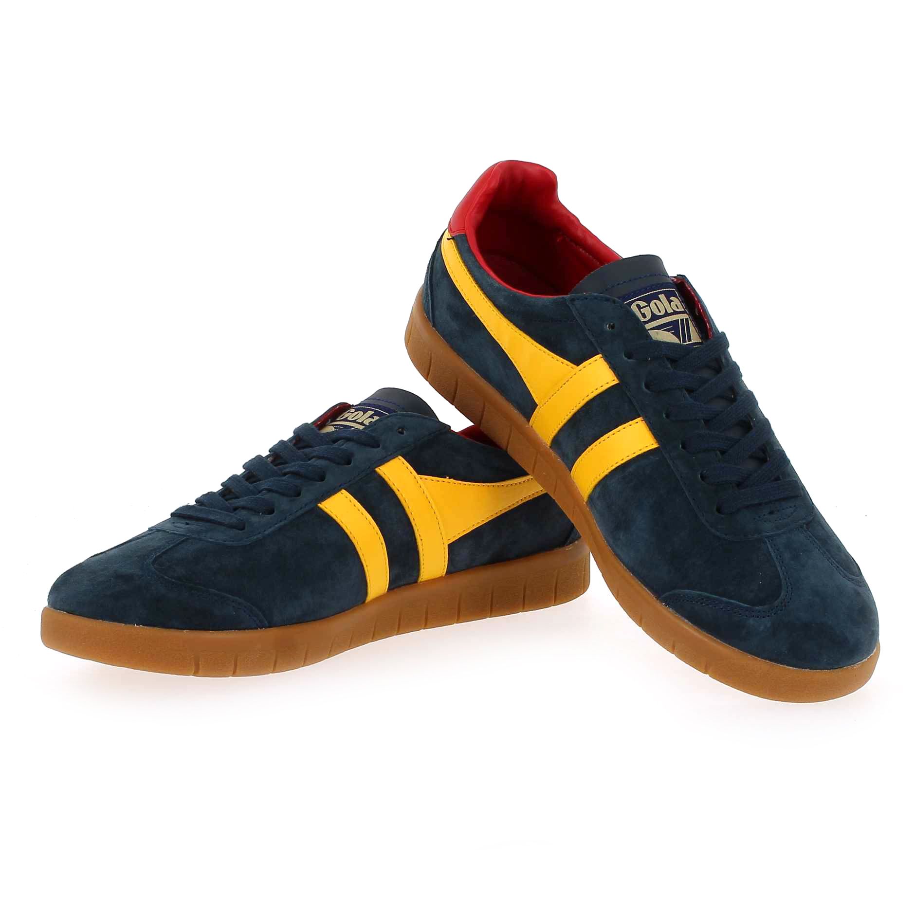Gola  HURRICANE SUEDE CMB046 - Marine Jaune