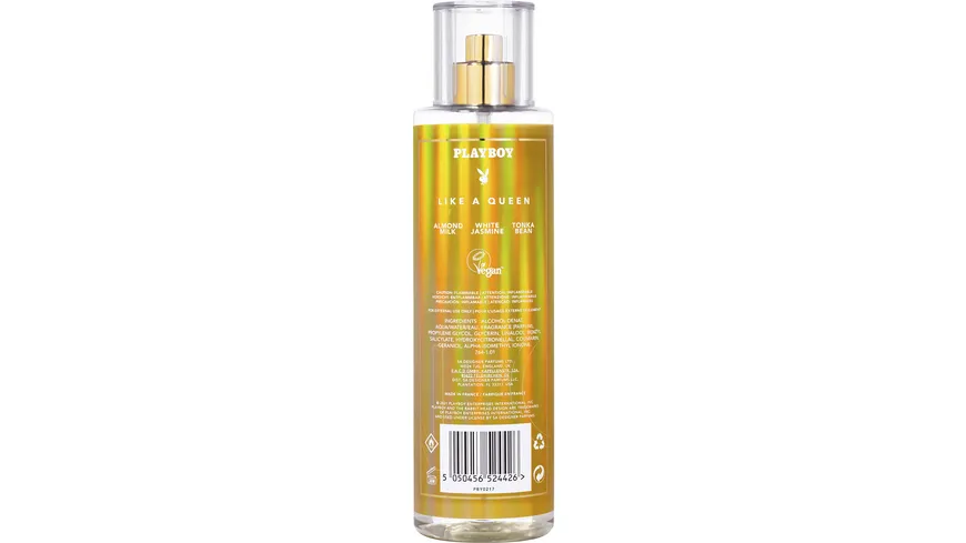 PLAYBOY Körperspray Like a Queen 250 ml