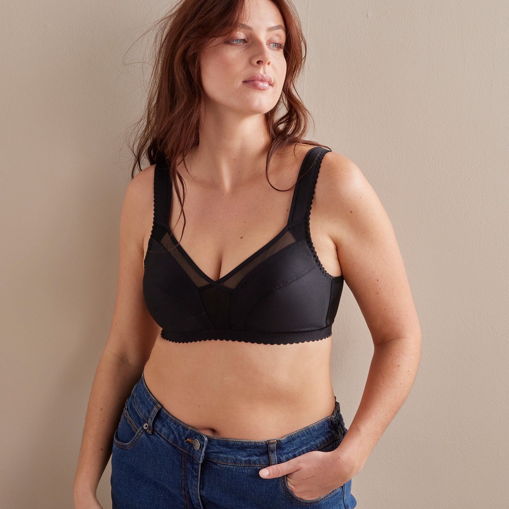Soutien-gorge minimiseur noir