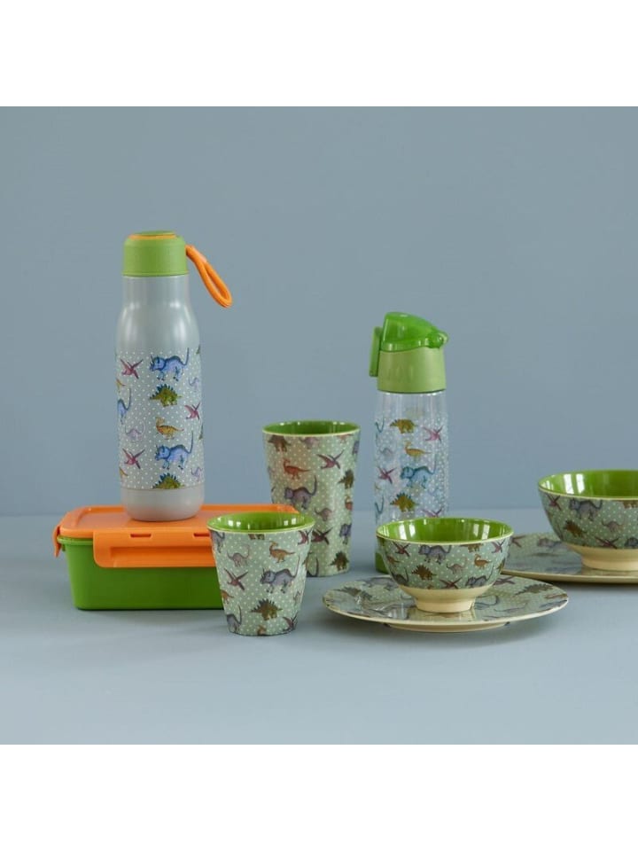 Rice Melamin Becher New Dino Print in grün günstig kaufen L