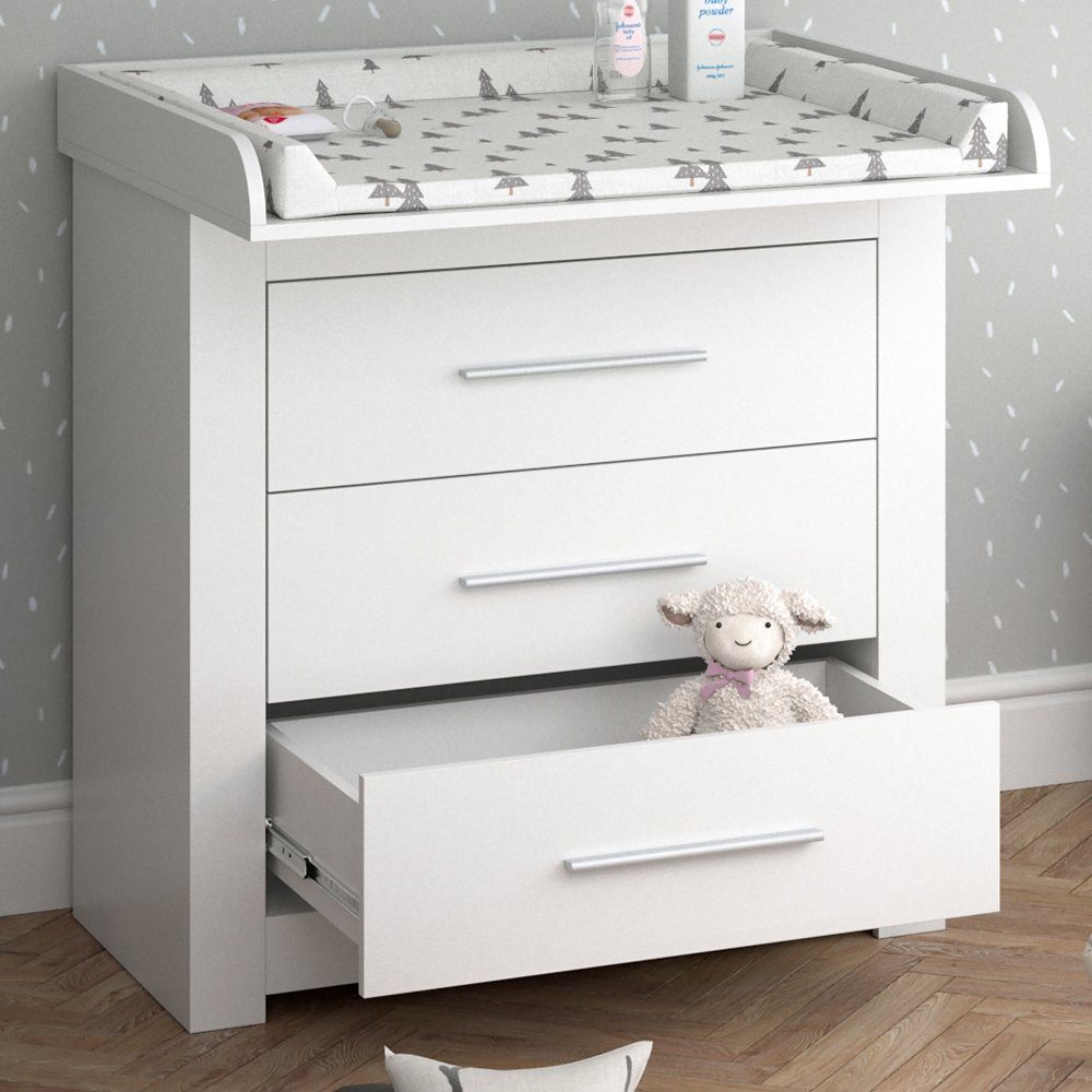 Vicco Wickelkommode Wickelregal Wickeltisch MIRO Weiß