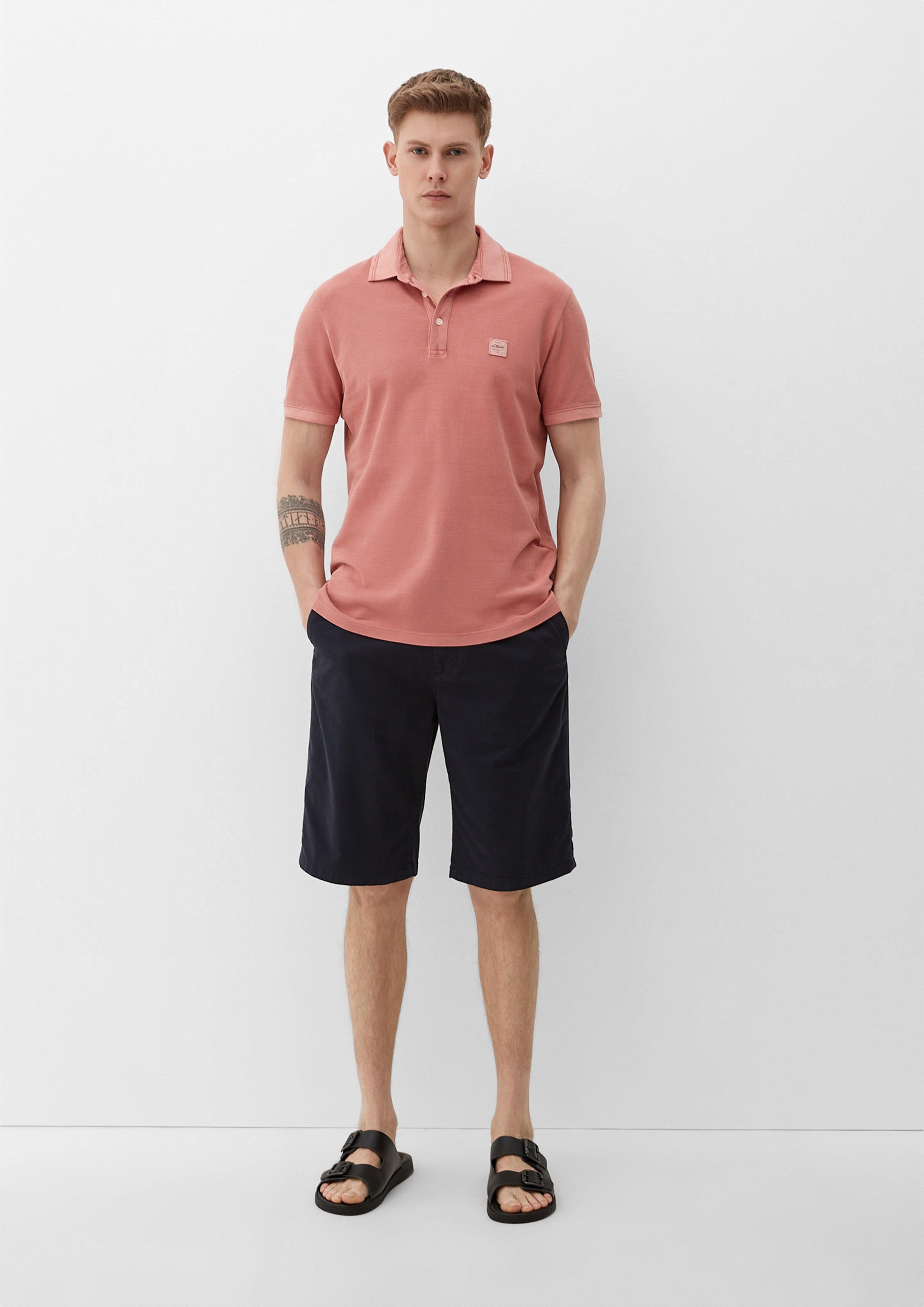 Polo-Shirt mit Logo-Patch  2131481-2071