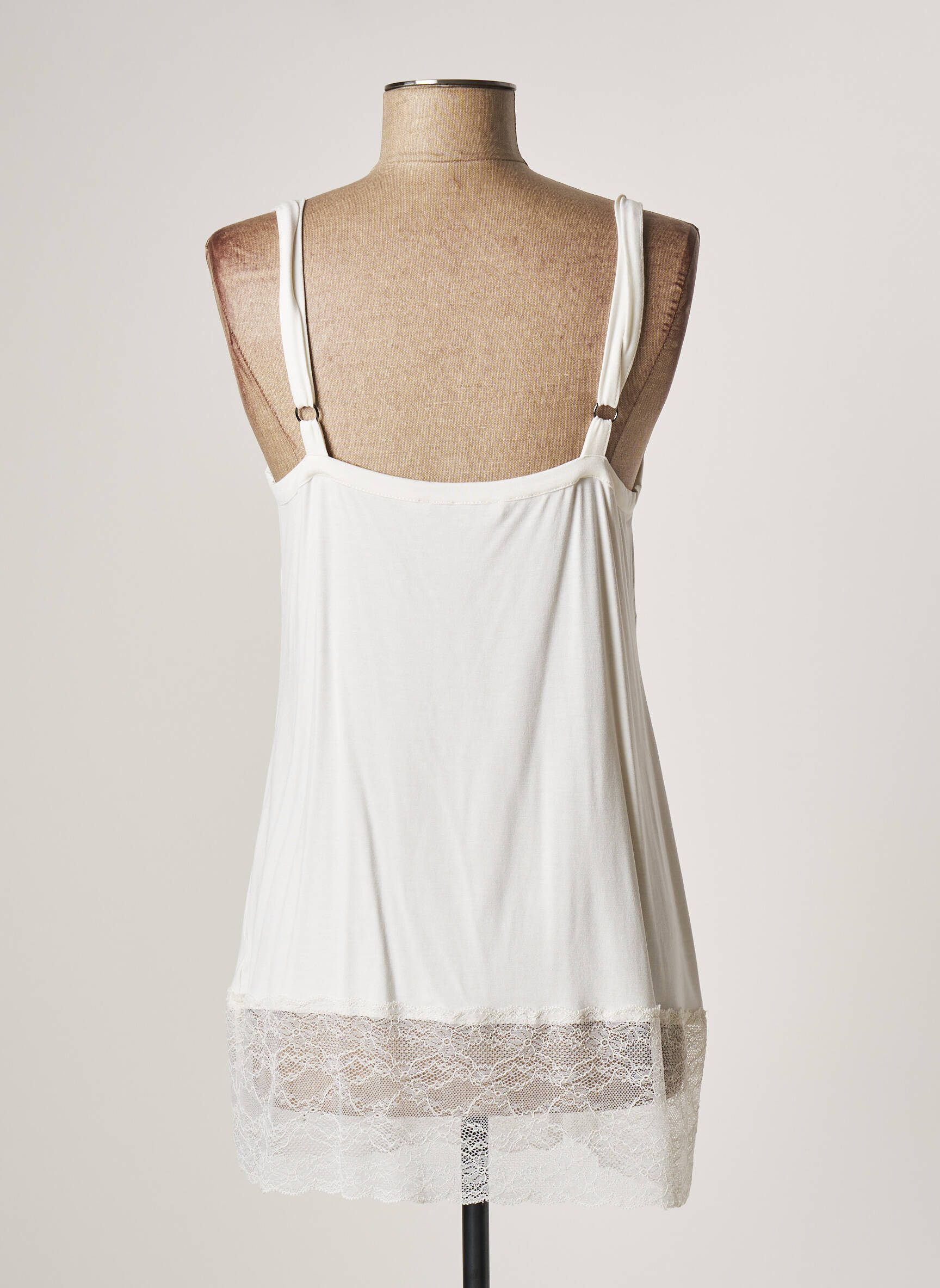 Lauren Vidal Tuniquemanchelongue Femme couleur beige