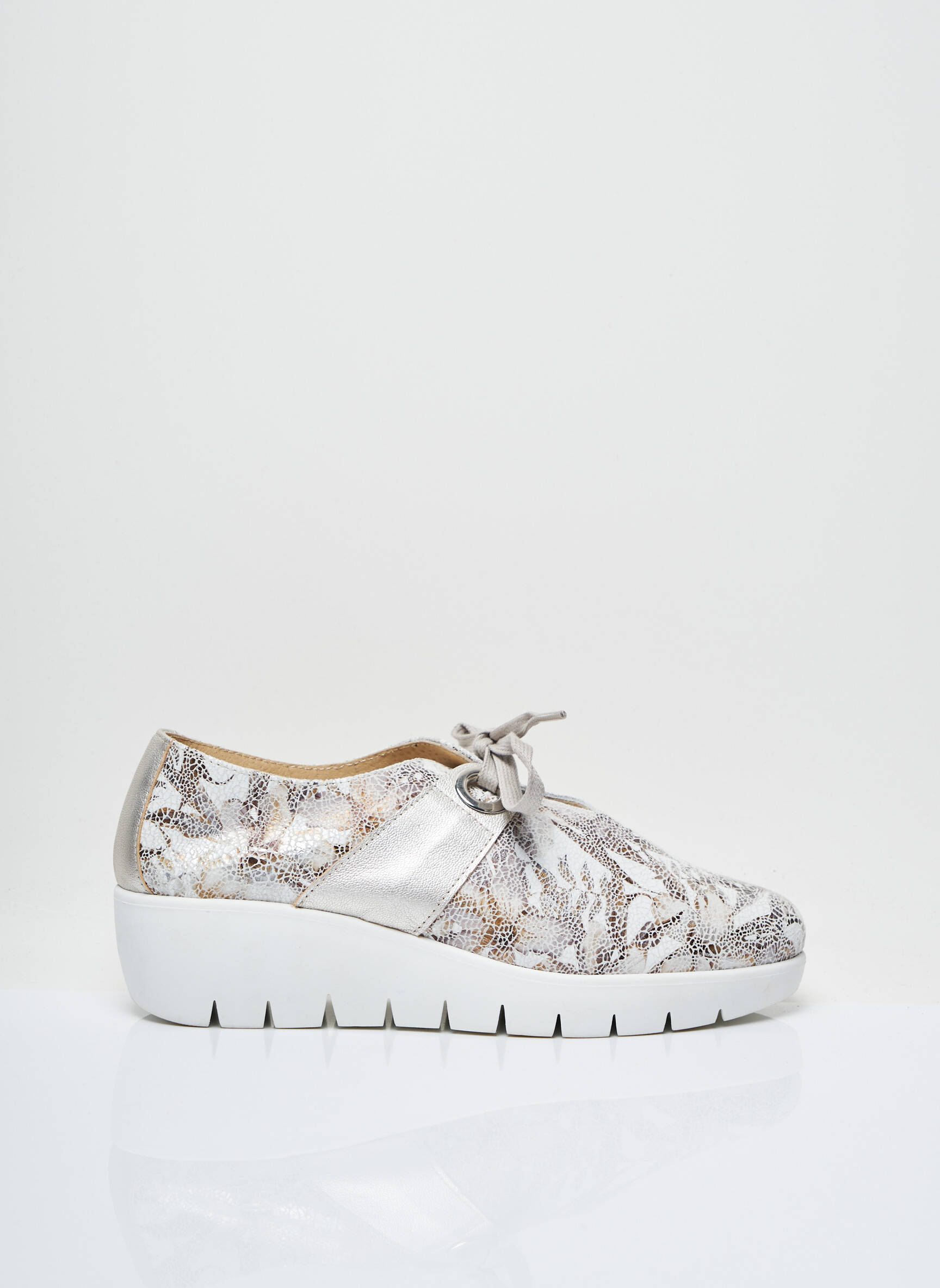 Folie S Derby Femme couleur beige