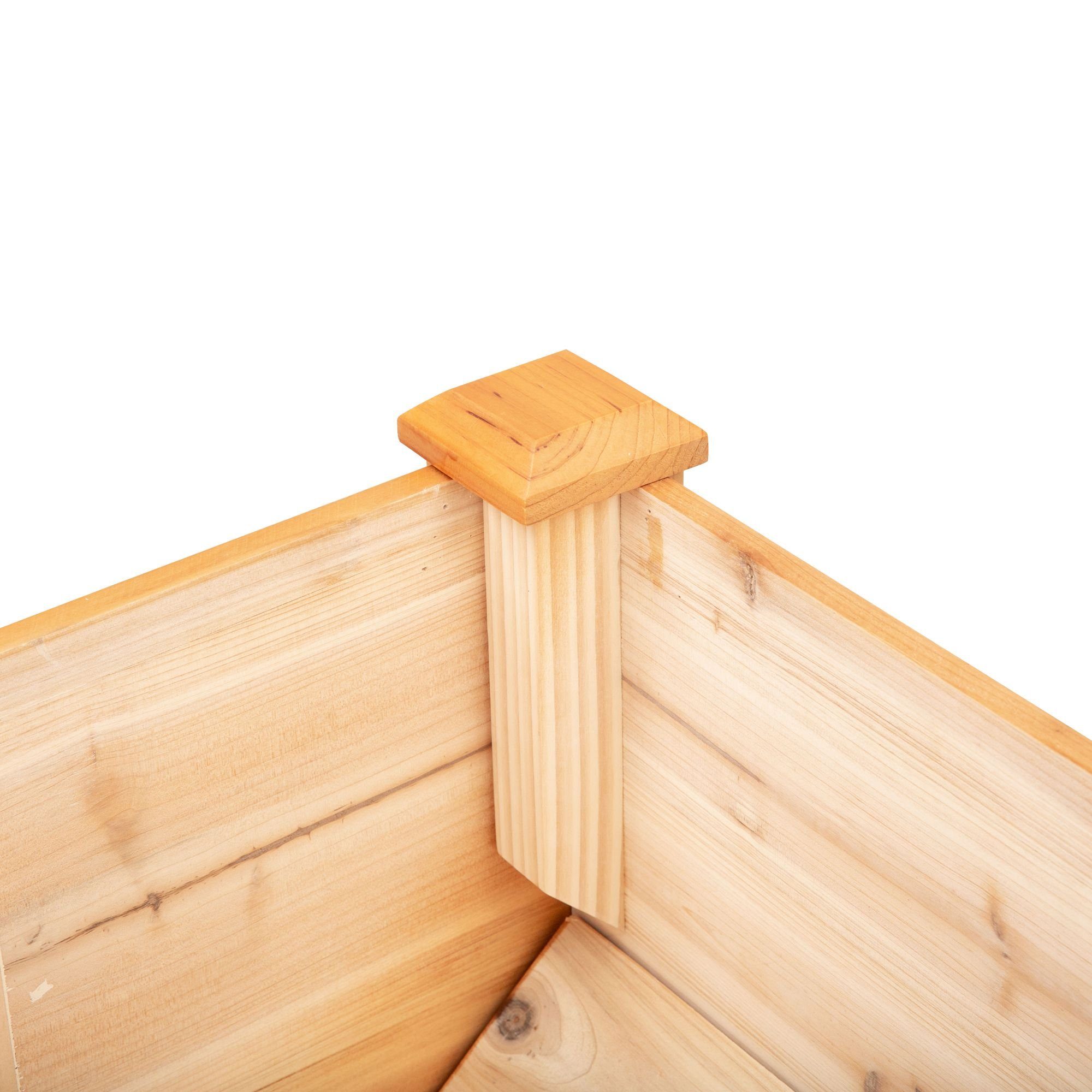 Outsunny Hochbeet aus Holz