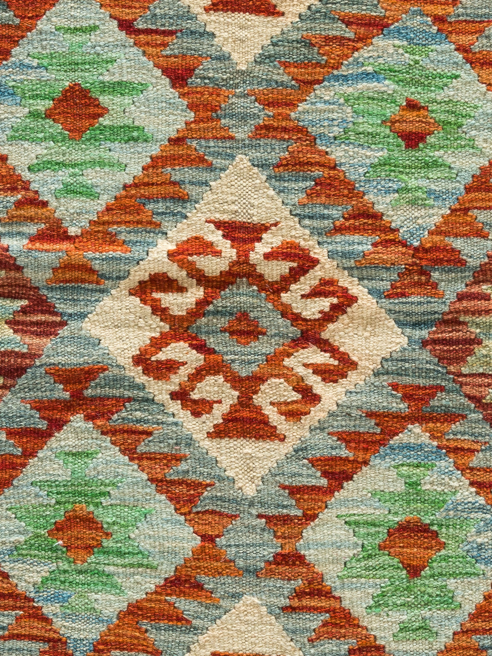 Afghan Kelim ca. 80 x 192 cm, Unikat / Einzelstück