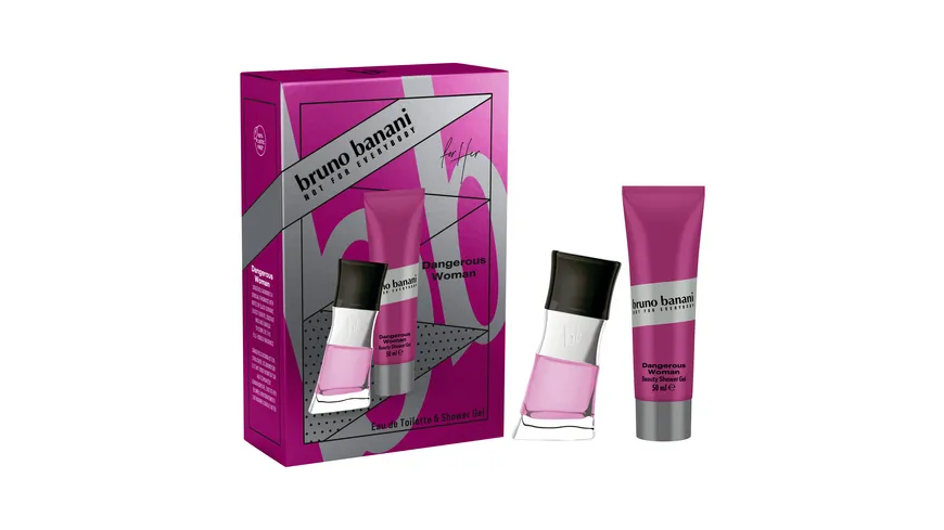 bruno banani Dangerous Woman Eau de Toilette + Duschgel Geschenkpackung
