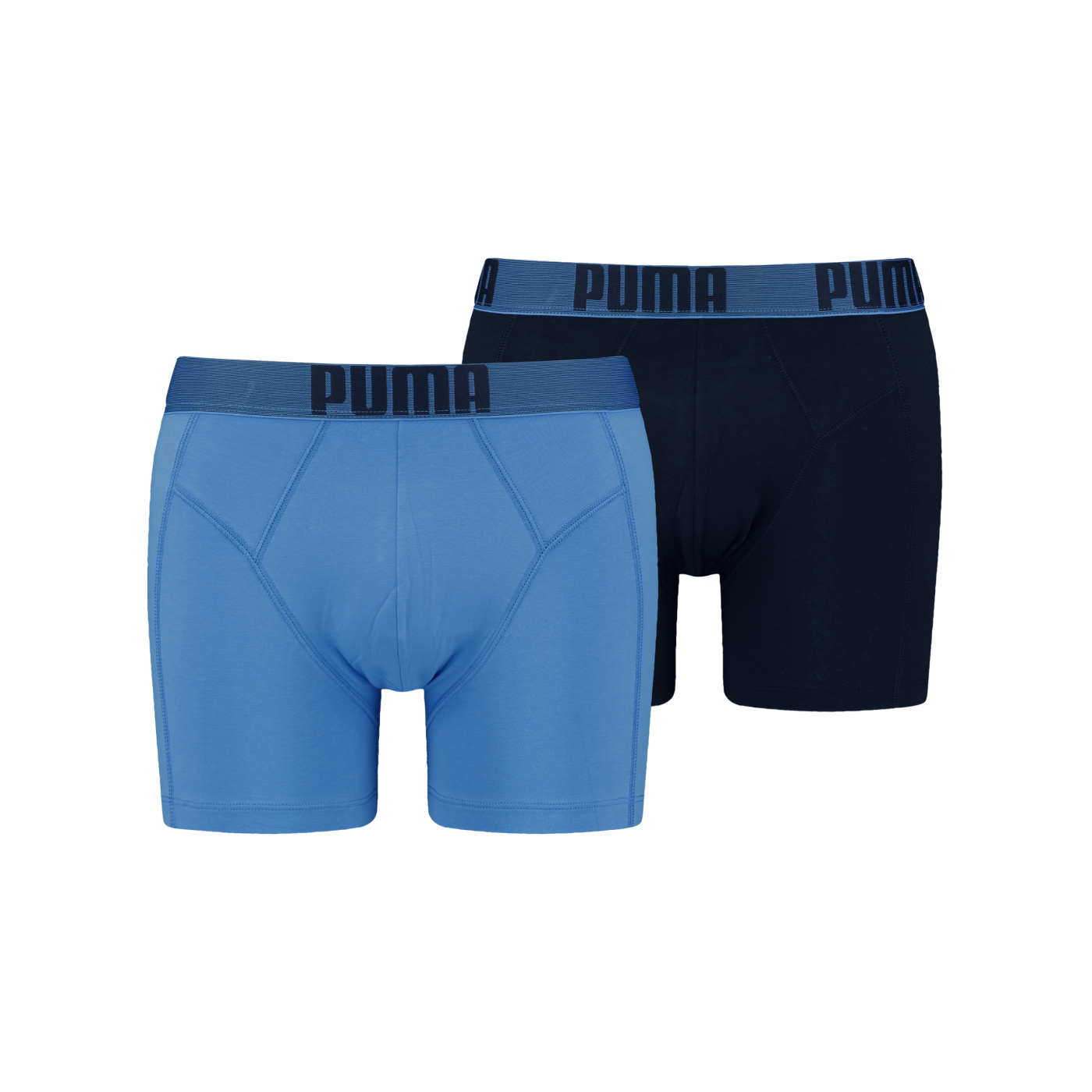 PUMA New Pouch Boxer 2er Pack Blau Schwarz F004
