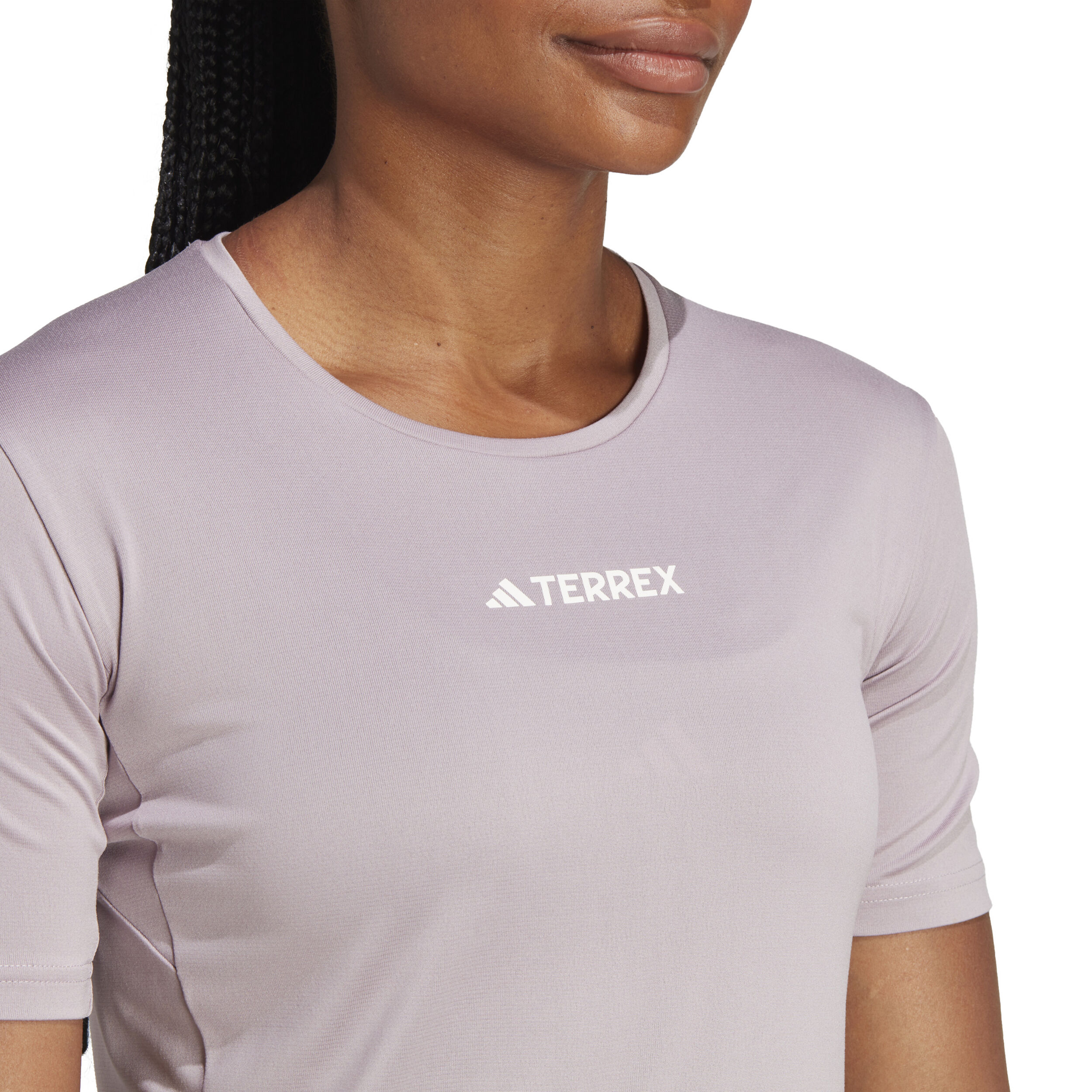 Terrex MT Tee Laufshirt Damen - Flieder