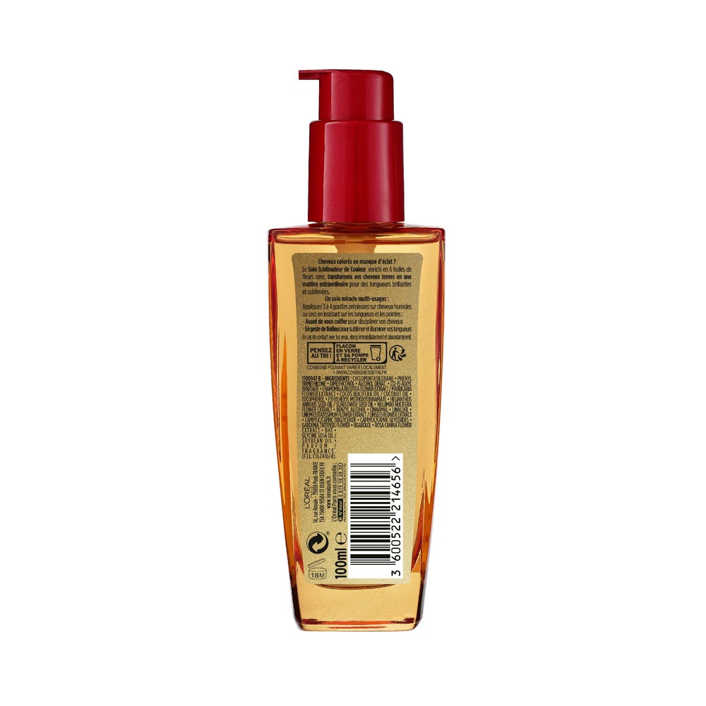 L'Oréal Paris Elseve Huile Extraordinaire Soin huile enrichie en 6 huiles de fleurs rares