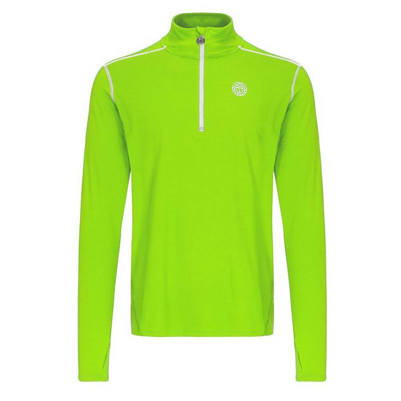 BIDI BADU Zac Tech Longsleeve Tennisshirt Herren