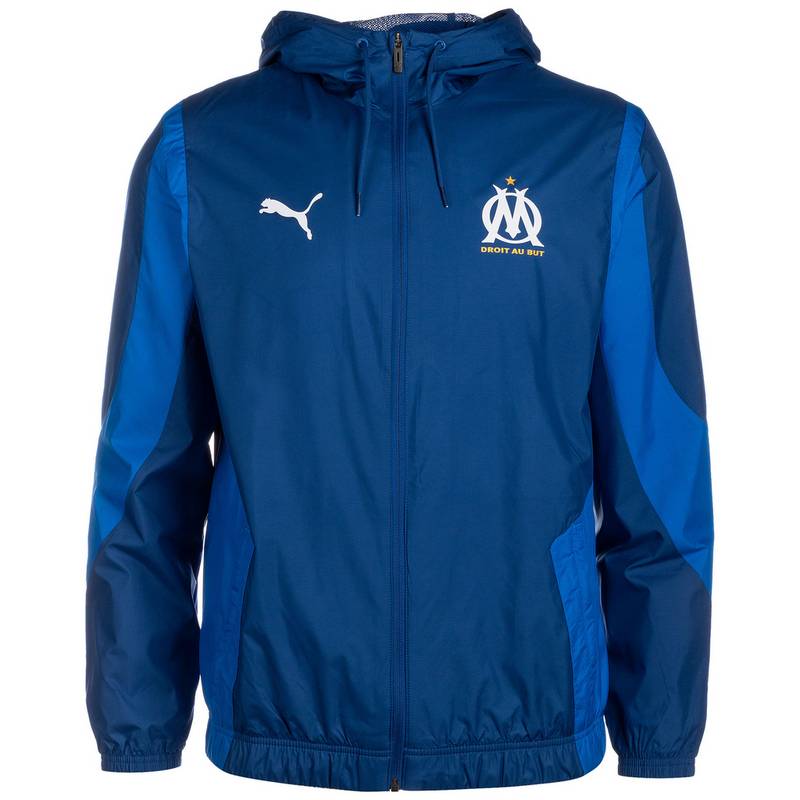 PUMA Olympique Marseille Prematch Trainingsjacke Herren