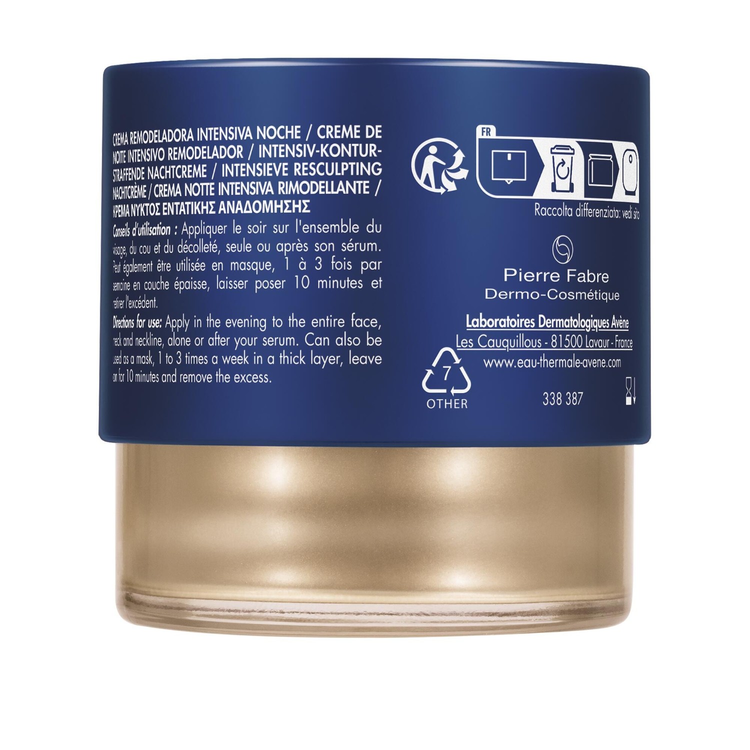 Avène DermAbsolu Notte Riscolpitrice