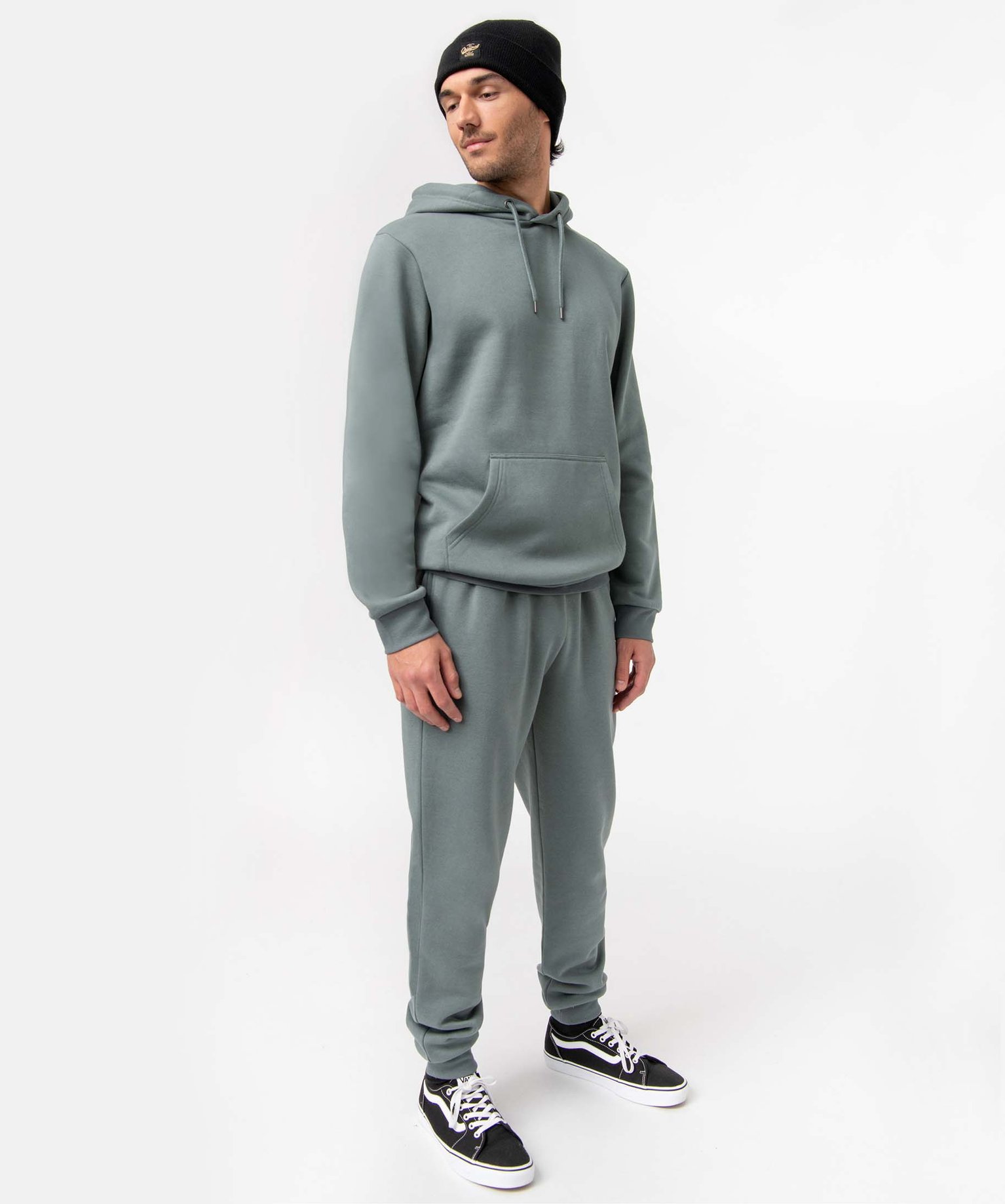 Pantalon de jogging homme molletonné vert | GEMO