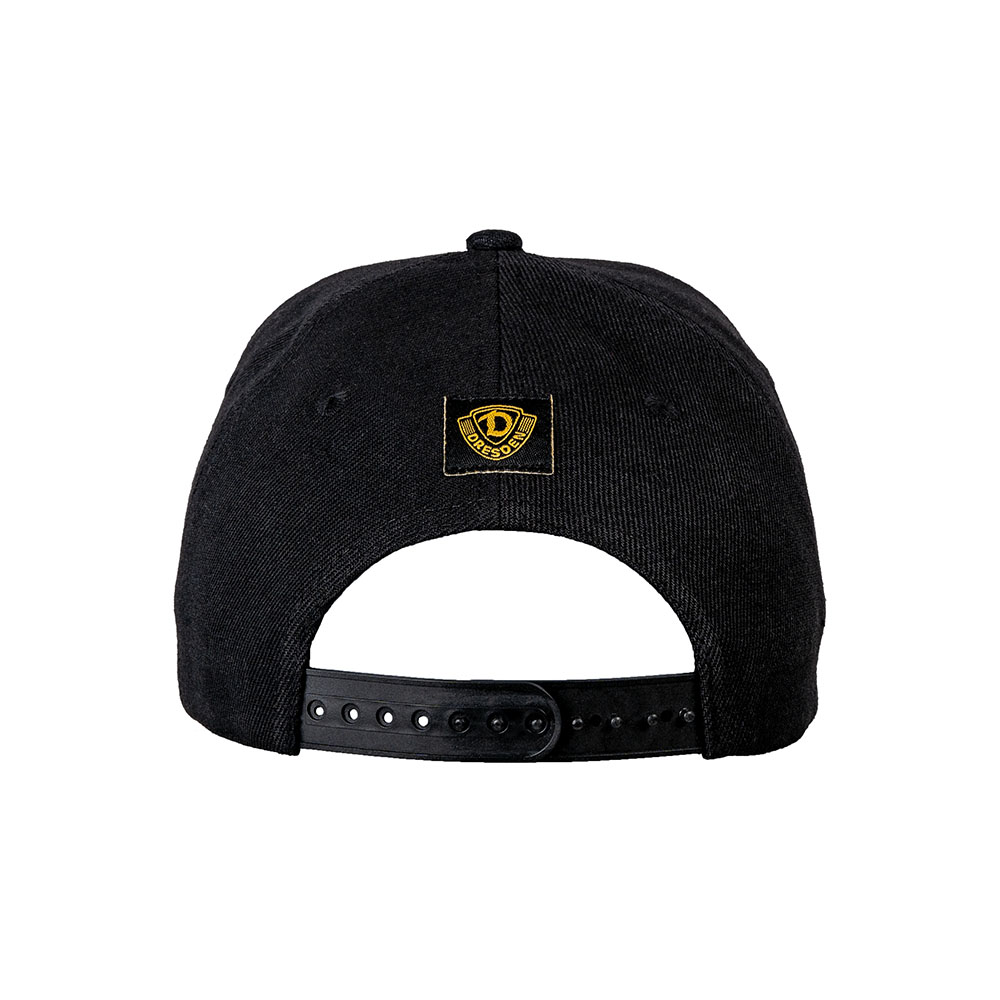 Basecap Rubber DYNAMO Snapback schwarz