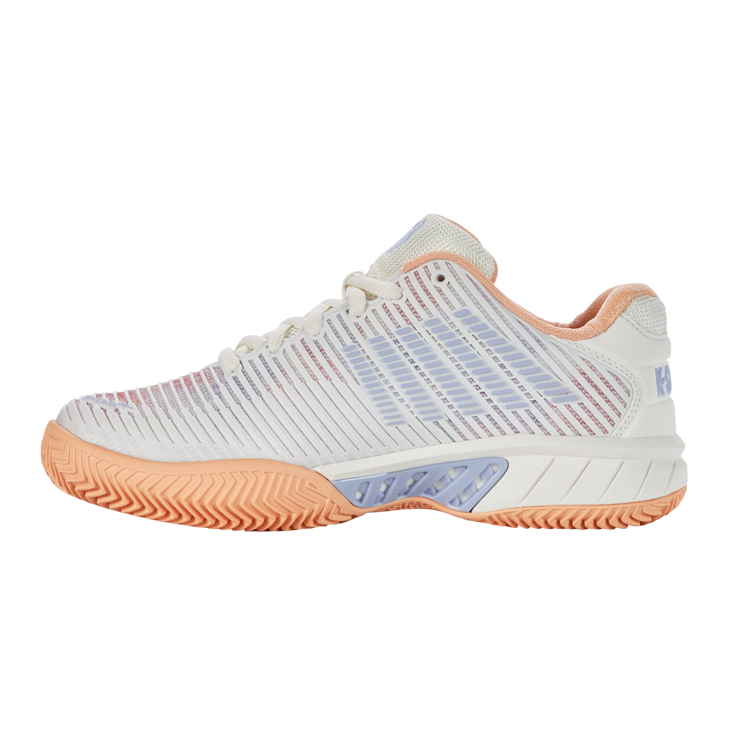 Hypercourt Express 2 CLAY Sandplatzschuh Damen - Weiß, Apricot