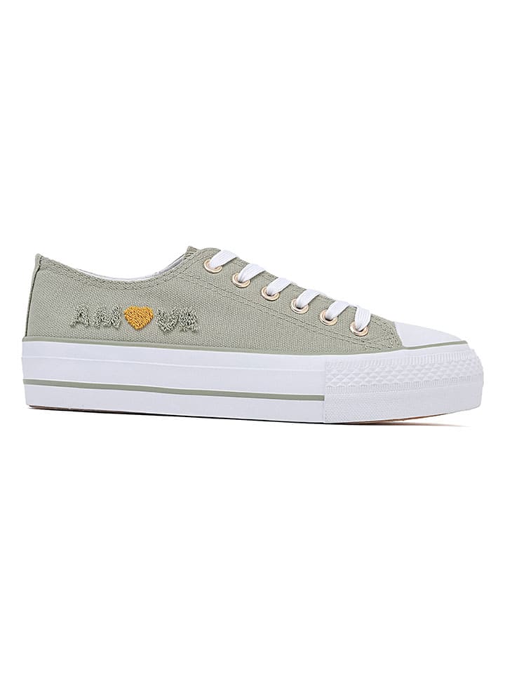 Sixth Sens Sneakers in Khaki günstig kaufen