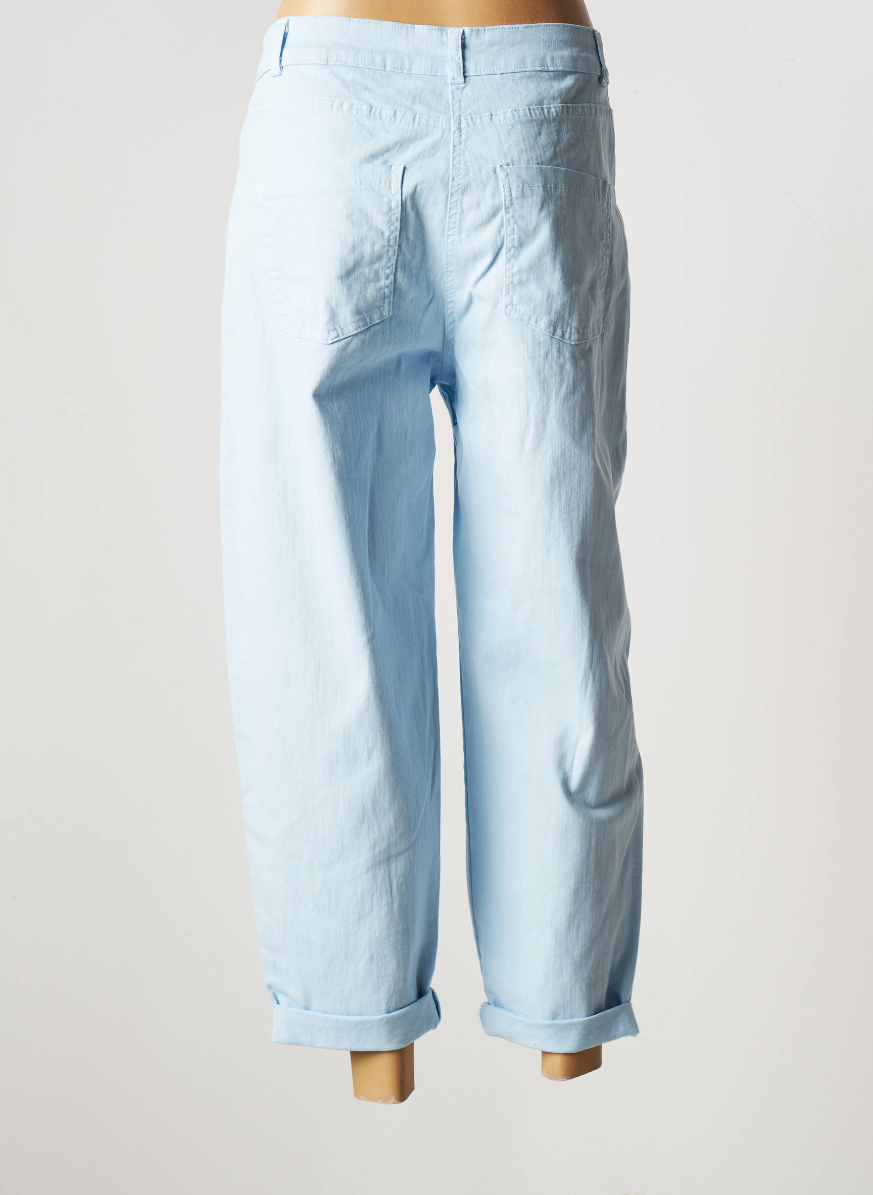 Wiya Jean Mom Femme couleur bleu