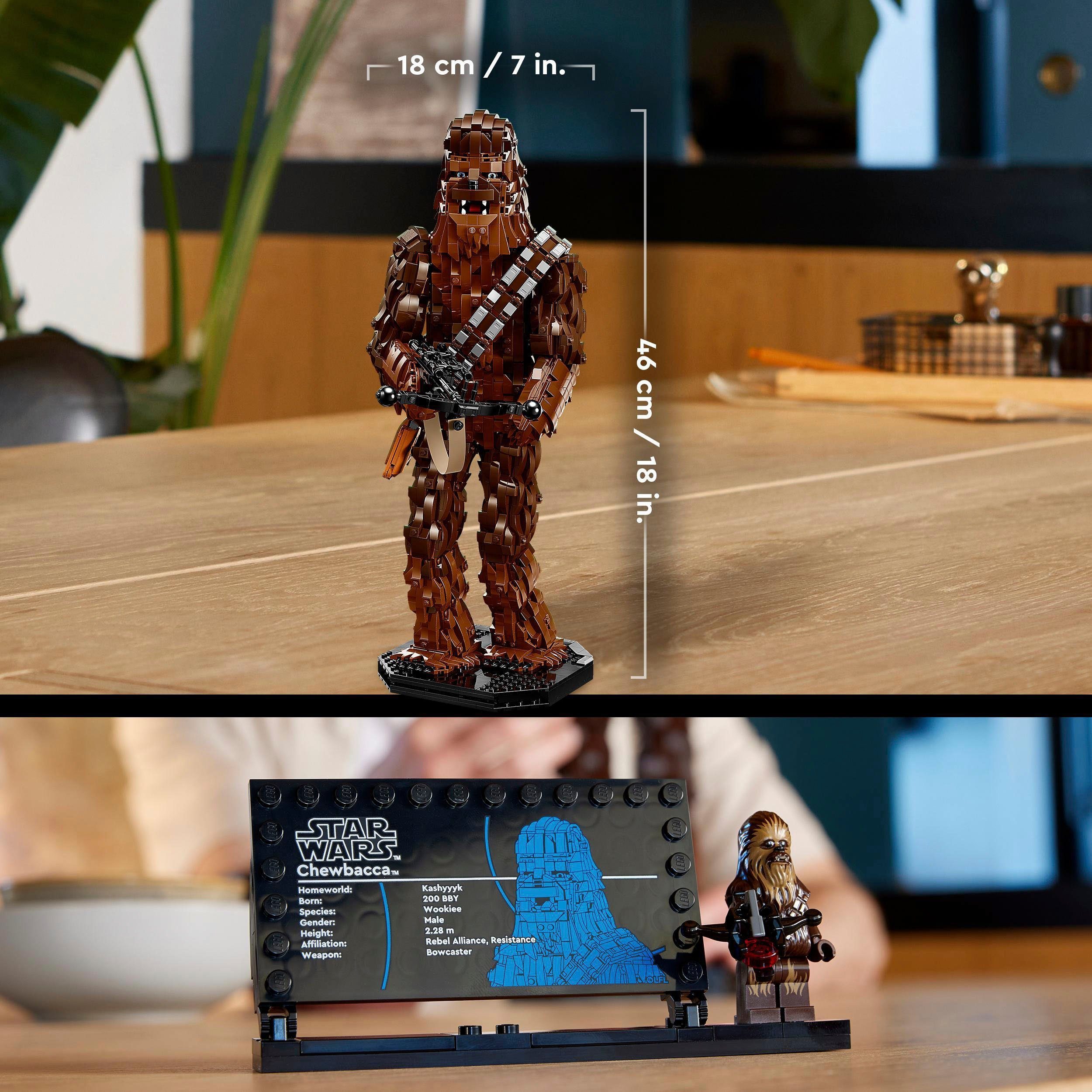 LEGO® Konstruktionsspielsteine Chewbacca (75371), LEGO® Star Wars, (2319 St), Made in Europe
