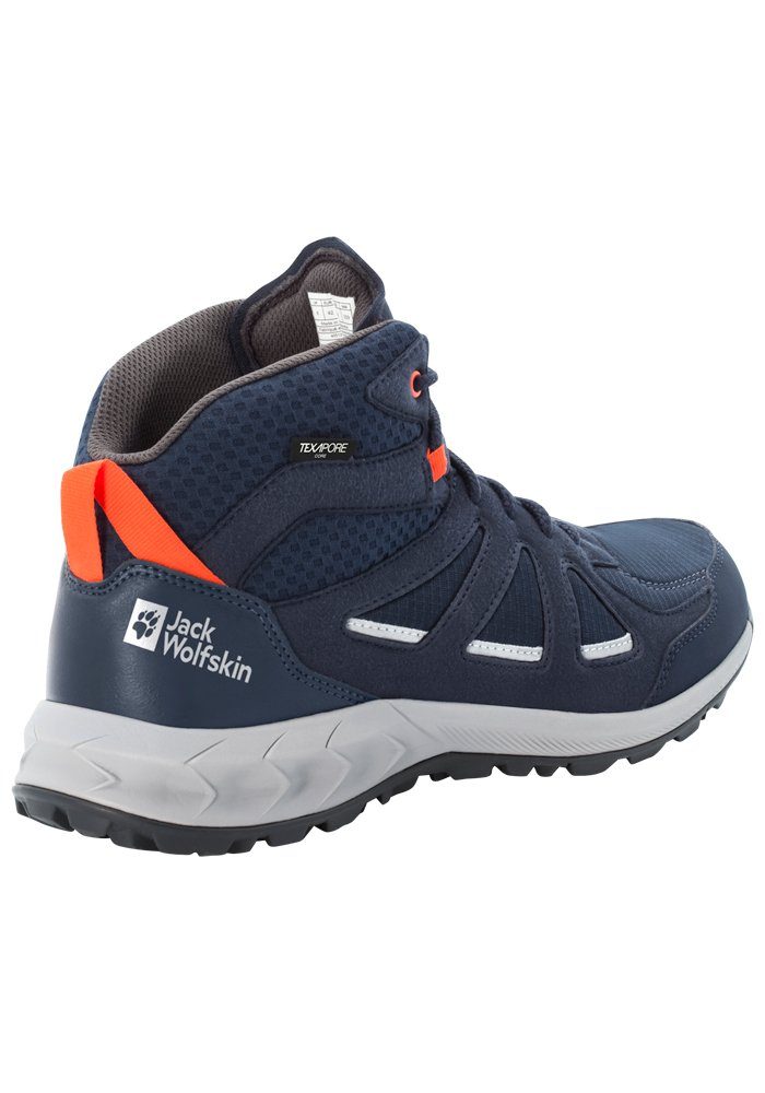 Jack Wolfskin WOODLAND 2 TEXAPORE MID M Wanderschuh