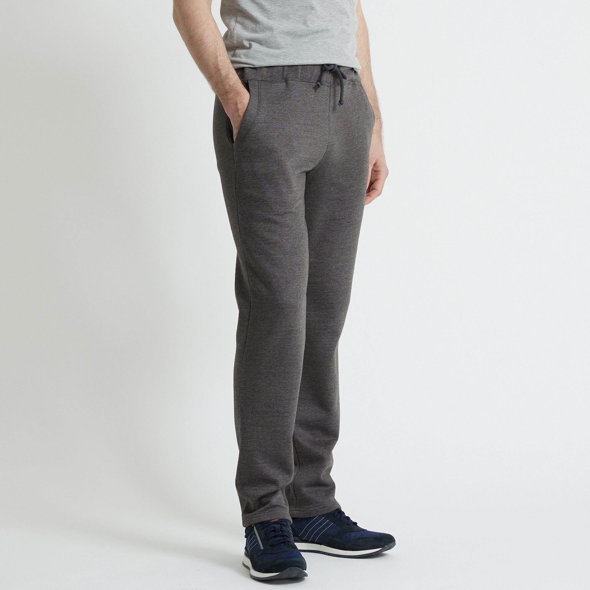 Pantalon jogging molleton bas droits