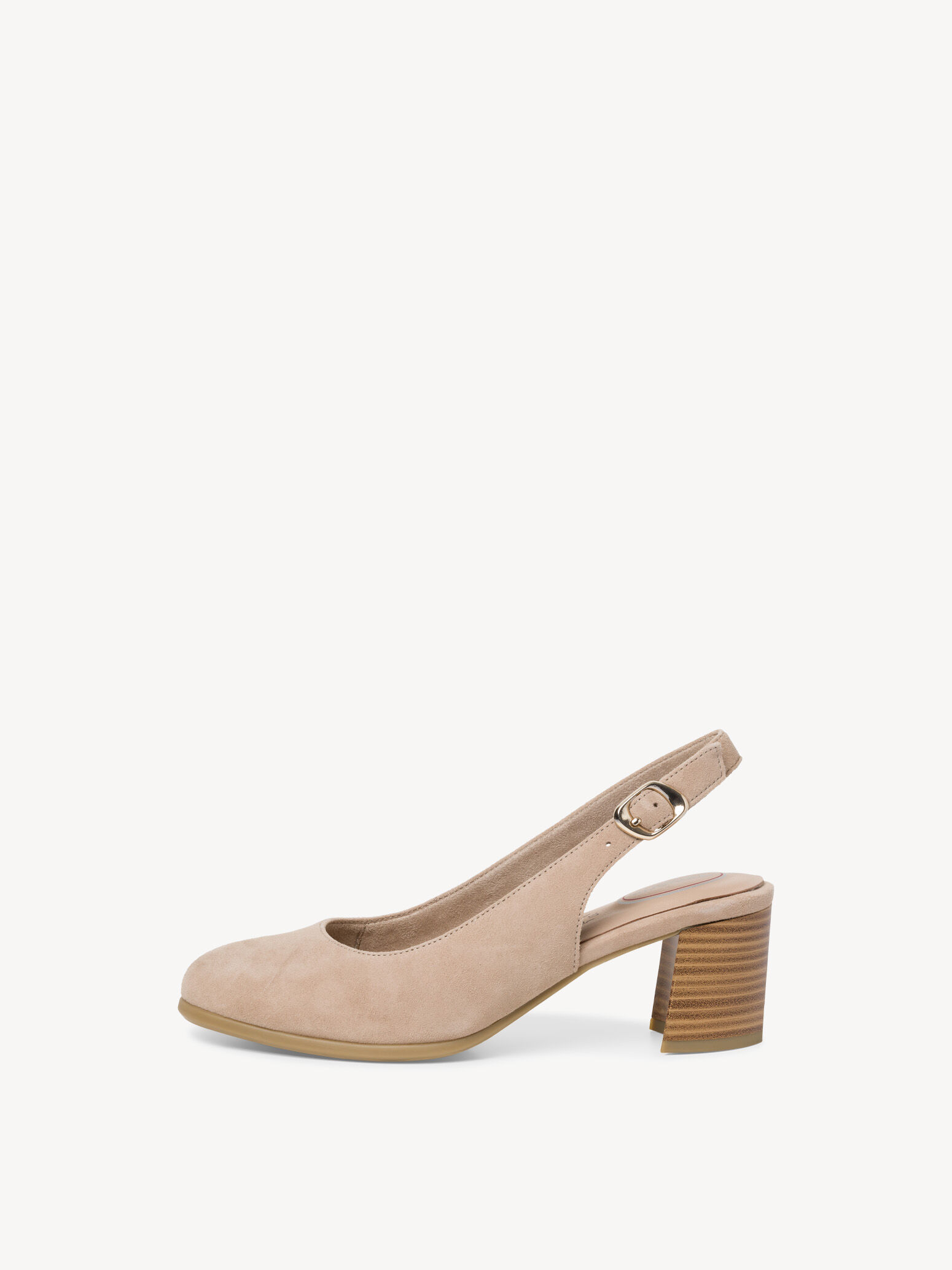 Escarpin en cuir - beige