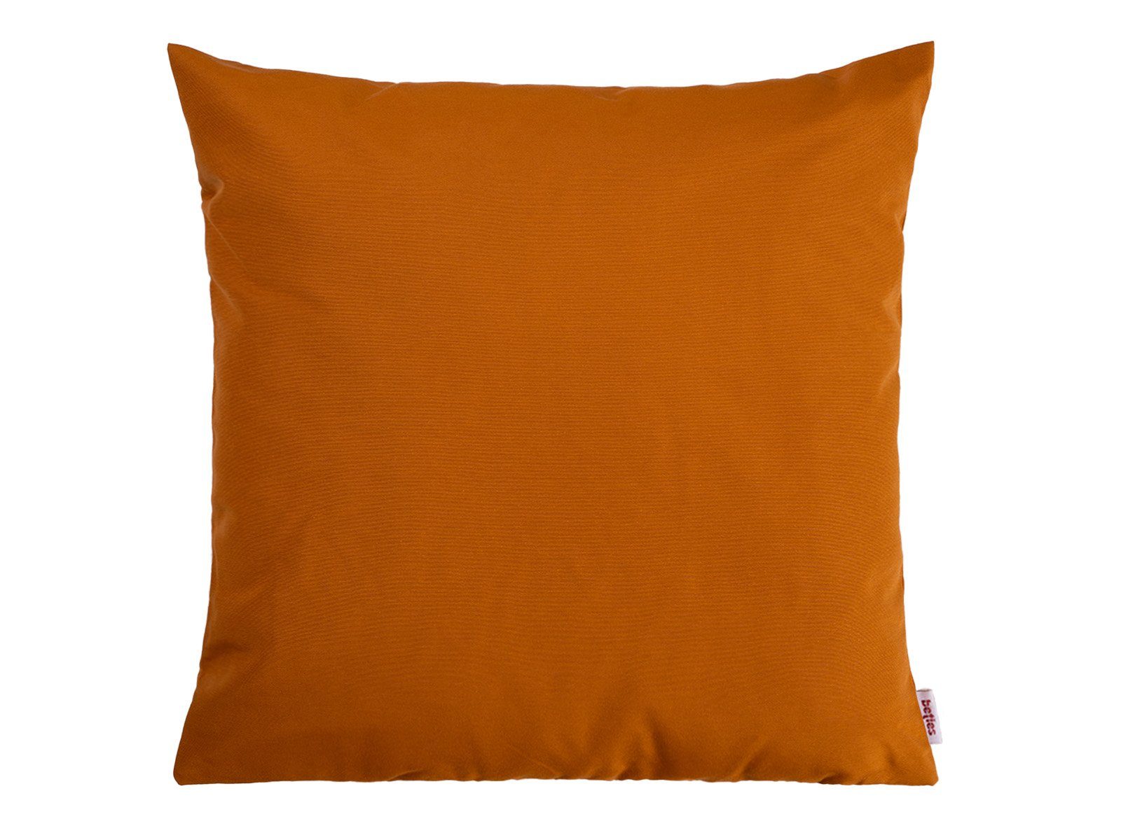 Kissenbezug Wunschton, beties (1 Stück), Kissenhülle ca. 40x40 cm Deko (sanddorn-orange)