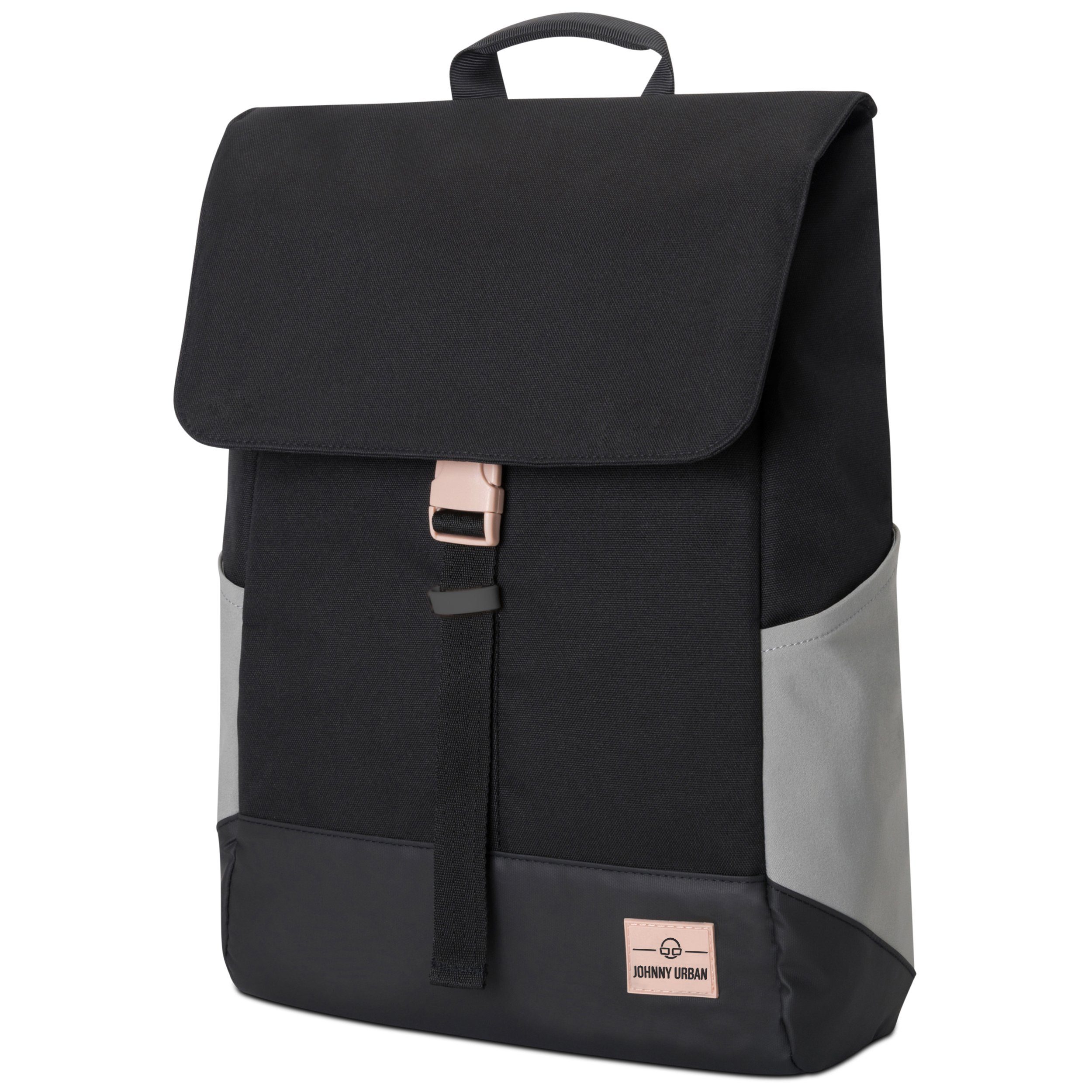 Johnny Urban Cityrucksack MIKA, Rolltop Damen Herren, Laptop Fach, Flexible Größe, Gepolstertes Laptopfach, Wasserabweisend