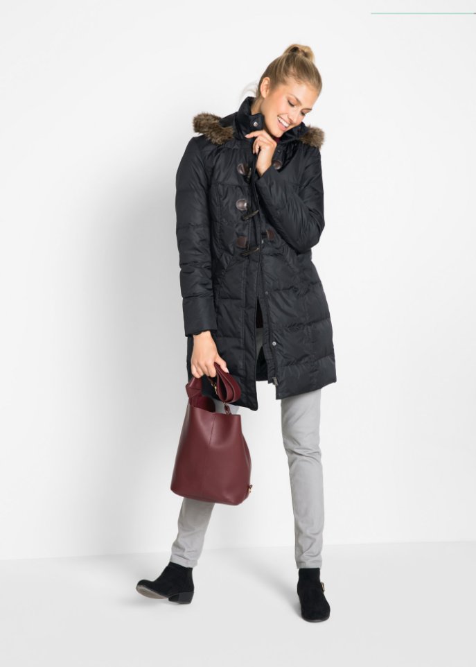 Duffle-Coat mit Steppung